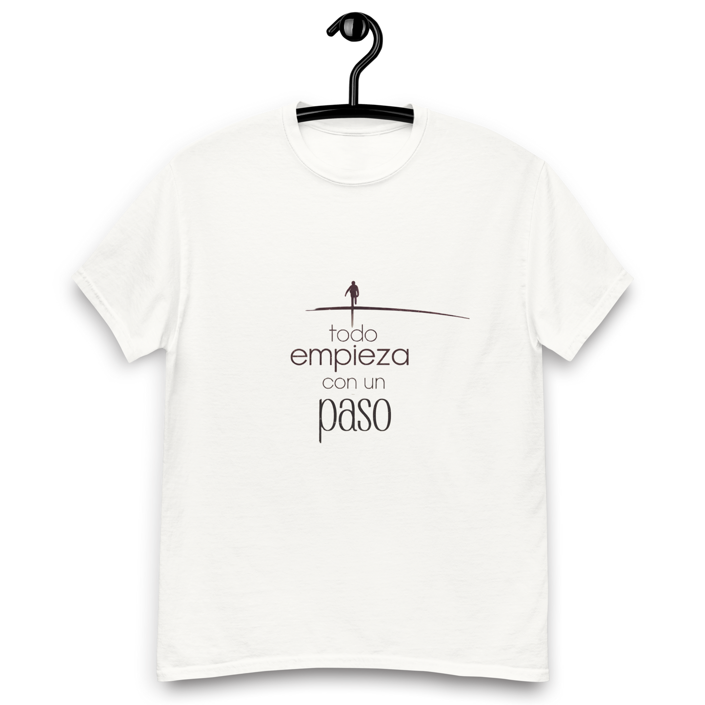 Camiseta "Todo empieza con un paso"